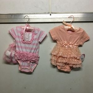 Infant girls one piece outfit